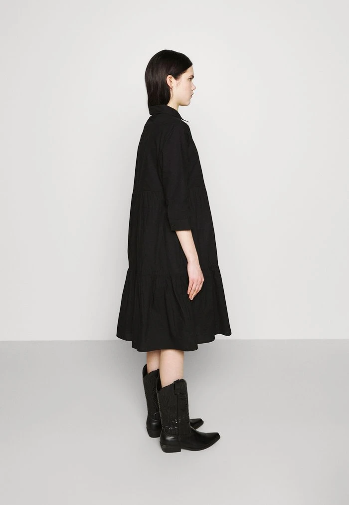 JDYULLE DRESS - Robe Chemise - Black 5 JDYULLE DRESS - Robe Chemise - Black – Image 3