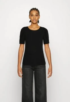 JDYFRANSISKA PUFF SLEEVE - T-shirt Basique - Black