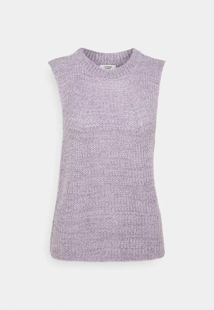 JDYMEGAN VEST - Pullover - Pastel Lilac/black 3 JDYMEGAN VEST - Pullover - Pastel Lilac/black