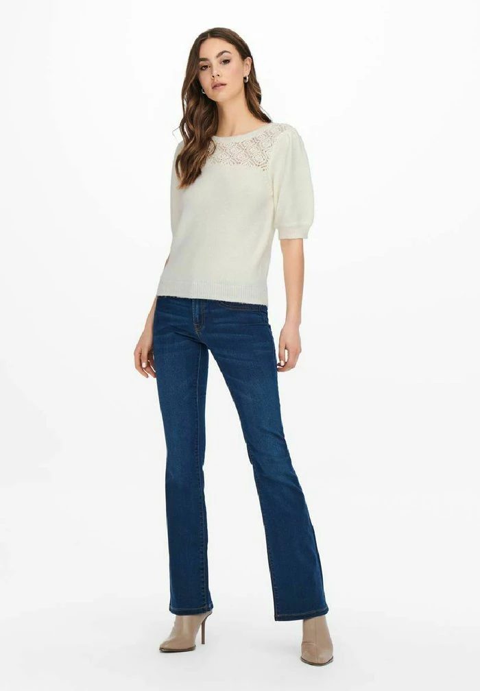 JDY T-shirt Basique - Cloud Dancer 4 JDY T-shirt Basique - Cloud Dancer – Image 2