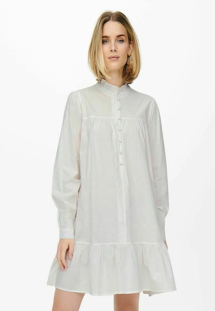 JDY Robe Chemise - Cloud Dancer 3 JDY Robe Chemise - Cloud Dancer