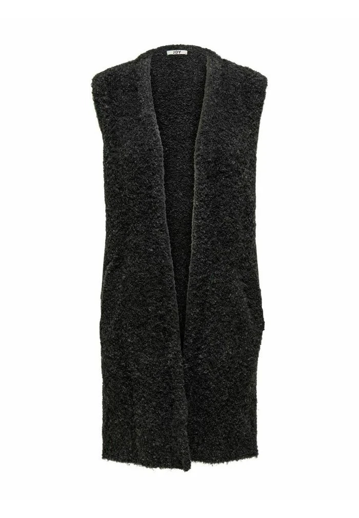 JDY Veste Sans Manches - Dark Grey Melange 8 JDY Veste Sans Manches - Dark Grey Melange – Image 6