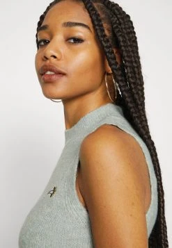 JDYNAT HIGH NECK VEST - Pullover - Tourmaline Melange 11 JDYNAT HIGH NECK VEST - Pullover - Tourmaline Melange -Promos JDY Boutique abf87ac40c0a4c869046bce2279f815c