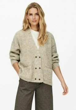 JDY LOOSE FIT - Gilet - Oatmeal