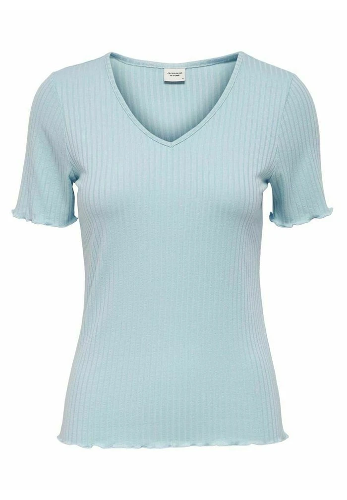 JDY V NECK - T-shirt Imprimé - Cashmere Blue 3 JDY V NECK - T-shirt Imprimé - Cashmere Blue