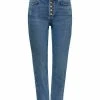 JDY HW BUTTON ANK - Jeans Fuselé - Medium Blue Denim -Promos JDY Boutique ac6a113fb1be464ebf7884c92e74b923