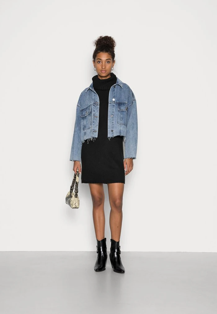 JDY ROLLNECK - Robe Pull - Black 4 JDY ROLLNECK - Robe Pull - Black – Image 2