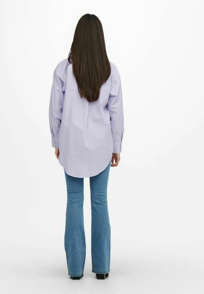 JDY BUBBLE LIFE FRILL LONG - Chemisier - Lavender 5 JDY BUBBLE LIFE FRILL LONG - Chemisier - Lavender – Image 3