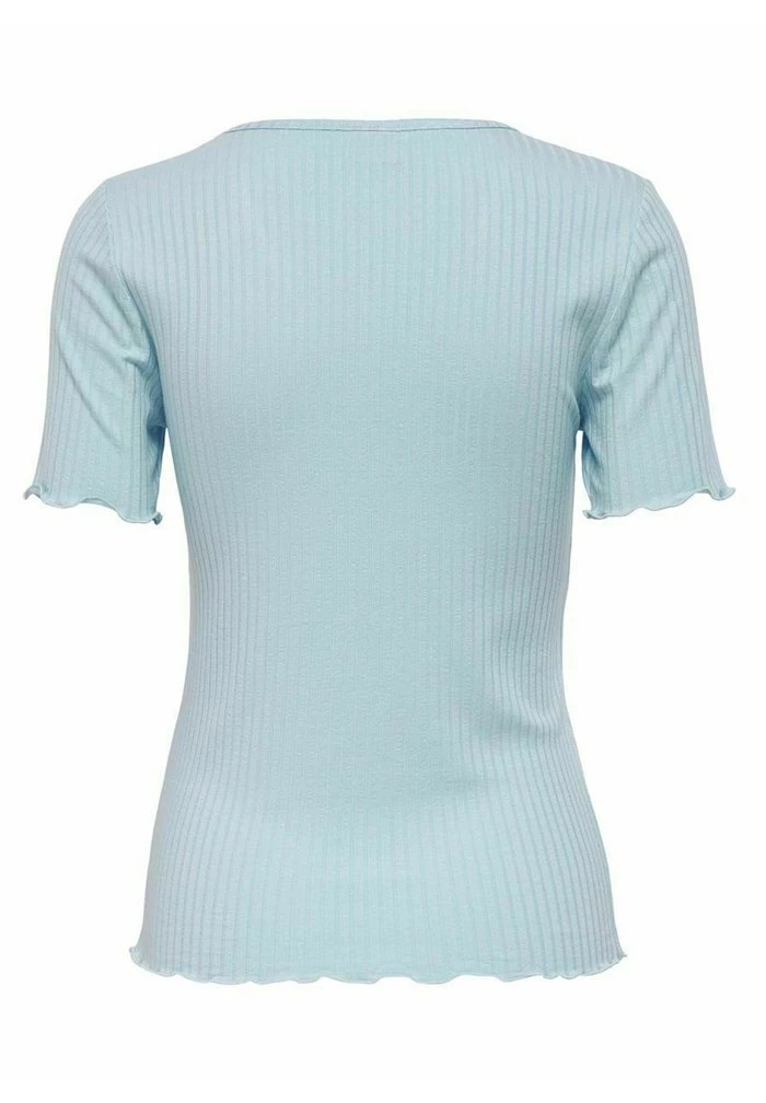 JDY V NECK - T-shirt Imprimé - Cashmere Blue 4 JDY V NECK - T-shirt Imprimé - Cashmere Blue – Image 2