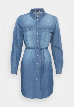 JDYBELLA LIFE DRESS - Robe De Jour - Medium Blue Denim -Promos JDY Boutique adad87d94e0b49b68dad8a4c1b458b76