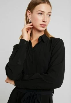 JDYPINTO MIDI DRESS - Robe Chemise - Black 12 JDYPINTO MIDI DRESS - Robe Chemise - Black -Promos JDY Boutique af549fe5ae344f10b420f0ee852bacc9