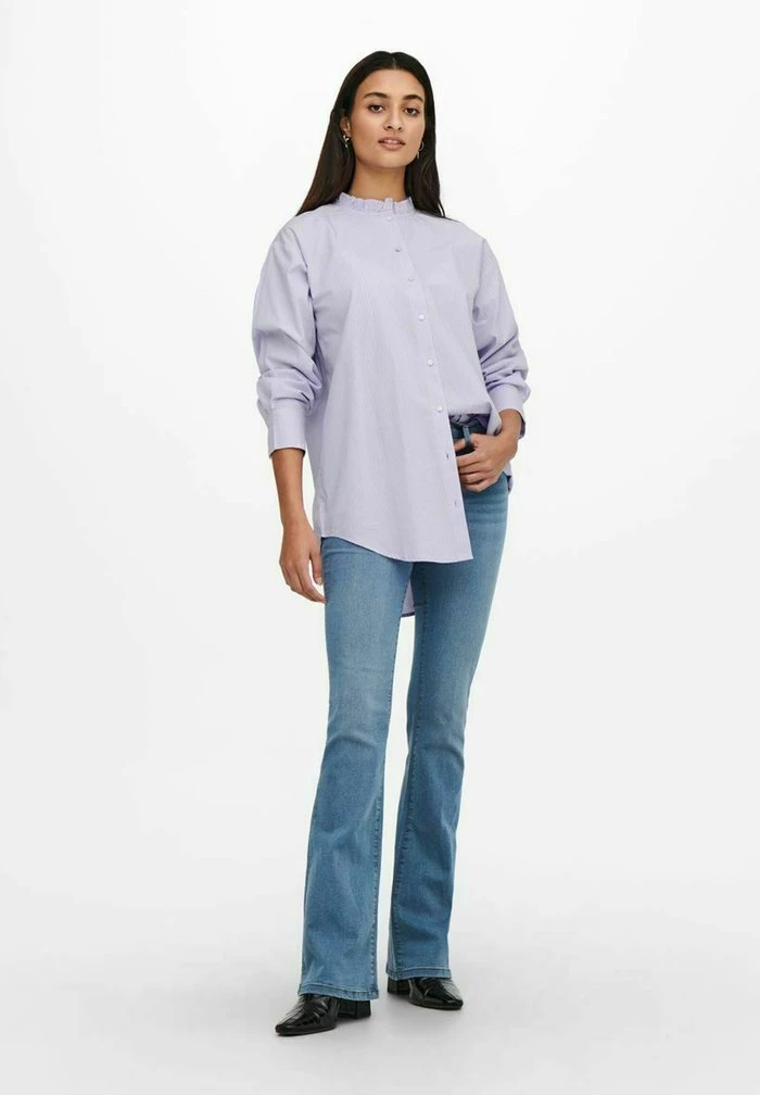 JDY BUBBLE LIFE FRILL LONG - Chemisier - Lavender 4 JDY BUBBLE LIFE FRILL LONG - Chemisier - Lavender – Image 2