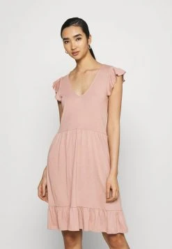 JDYDITTE V NECK DRESS - Robe En Jersey - Rose