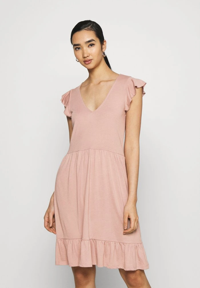 JDYDITTE V NECK DRESS - Robe En Jersey - Rose 3 JDYDITTE V NECK DRESS - Robe En Jersey - Rose