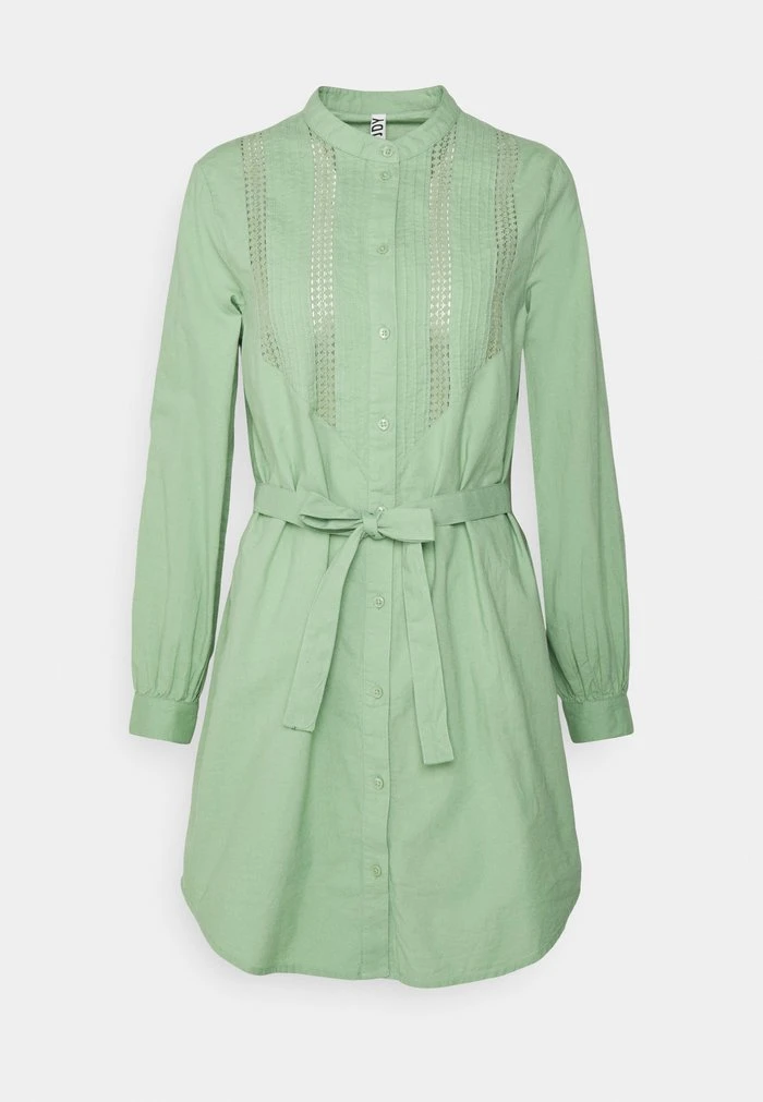 JDYTHEODOR DRESS - Robe Chemise - Basil 3 JDYTHEODOR DRESS - Robe Chemise - Basil