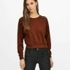 JDY Sweatshirt - Brown 2 JDY Sweatshirt - Brown -Promos JDY Boutique b238365f14fe419bab5e6d77f927a65b