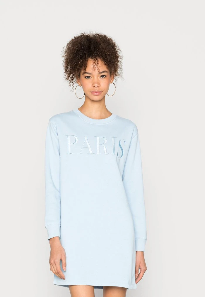 JDYPARIS - Robe De Jour - Chambray Blue/paris Embroidery 3 JDYPARIS - Robe De Jour - Chambray Blue/paris Embroidery