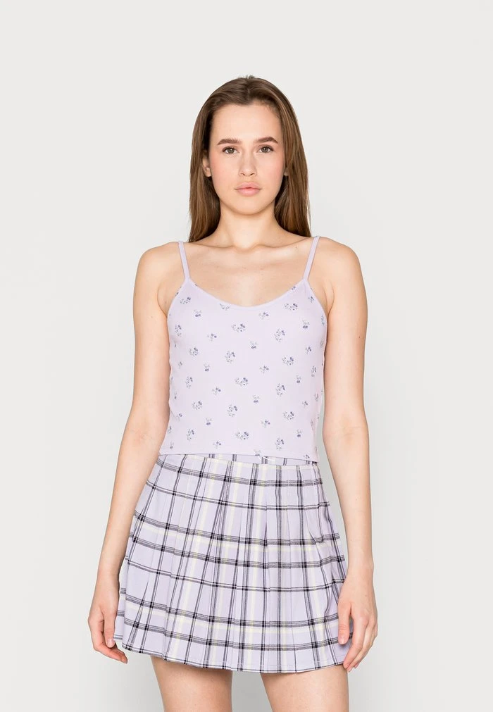 JDYSOFIA CROP 2 PACK - Débardeur - Pastel Lilac/chateau Gray Solid 4 JDYSOFIA CROP 2 PACK - Débardeur - Pastel Lilac/chateau Gray Solid – Image 2