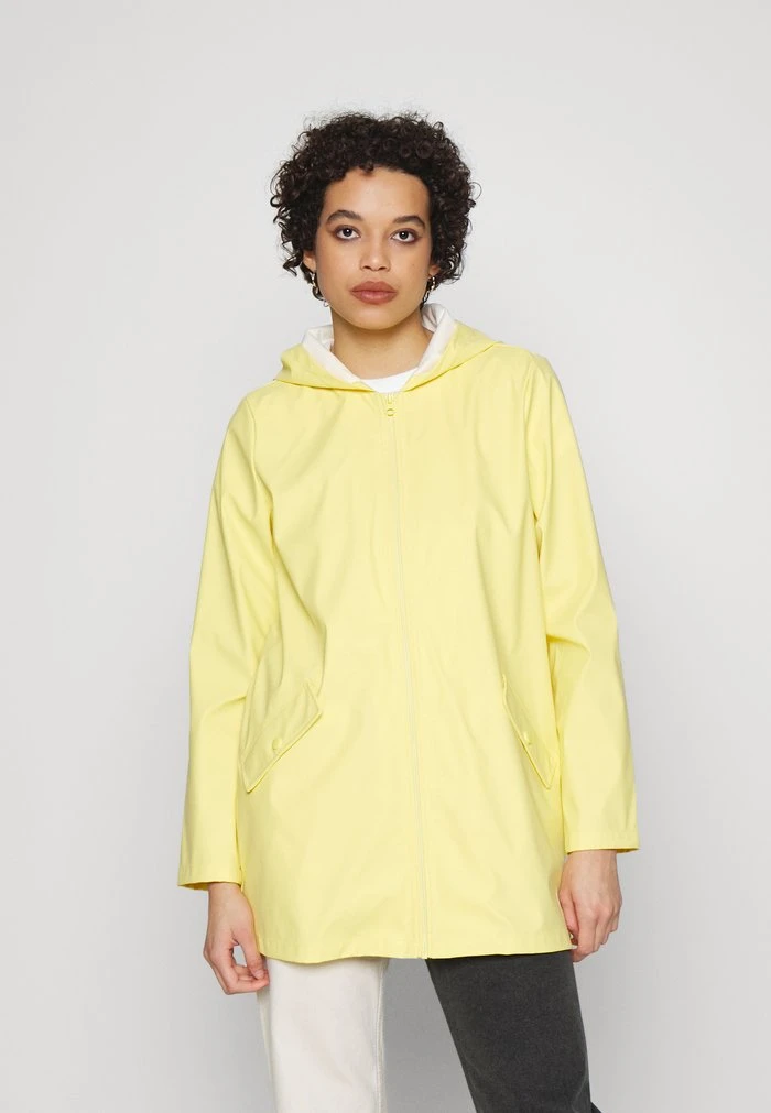JDYELISA RAINCOAT - Veste Imperméable - Yellow Cream 3 JDYELISA RAINCOAT - Veste Imperméable - Yellow Cream