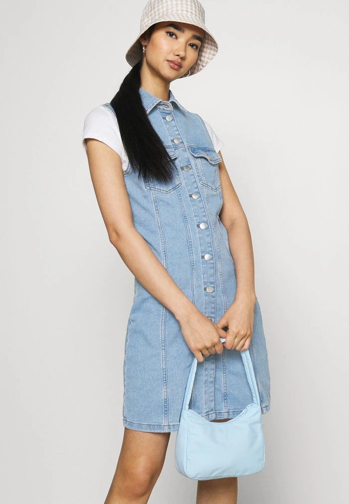 JDYSANNA LIFE BUTTON DRESS - Robe En Jean - Light Blue Denim 6 JDYSANNA LIFE BUTTON DRESS - Robe En Jean - Light Blue Denim – Image 4