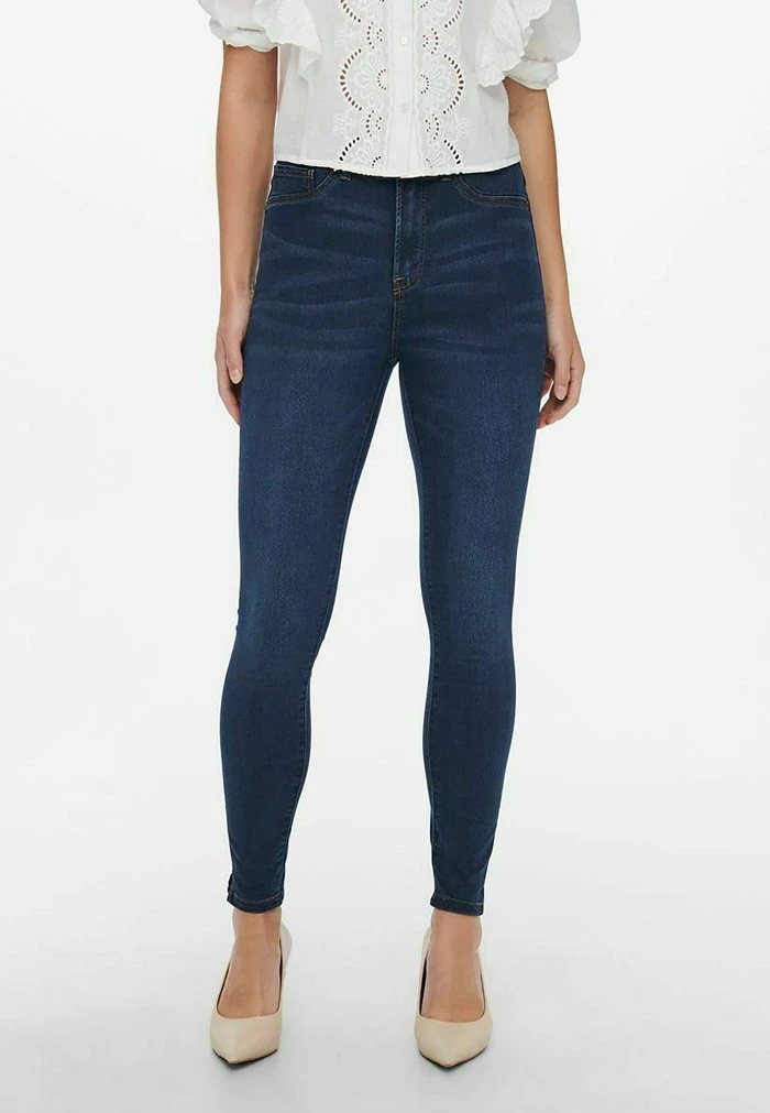 JDY Jeans Skinny - Dark Blue Denim 3 JDY Jeans Skinny - Dark Blue Denim