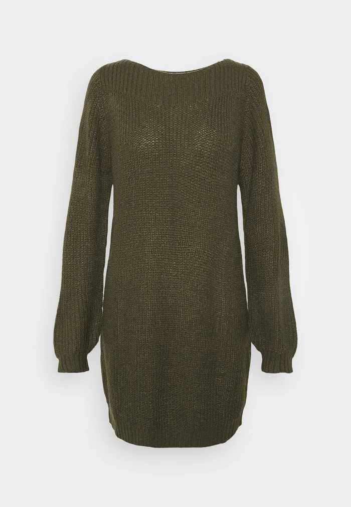 JDYWHITNEY MEGAN BOAT DRESS - Robe Pull - Forest Night Black Ply 3 JDYWHITNEY MEGAN BOAT DRESS - Robe Pull - Forest Night Black Ply