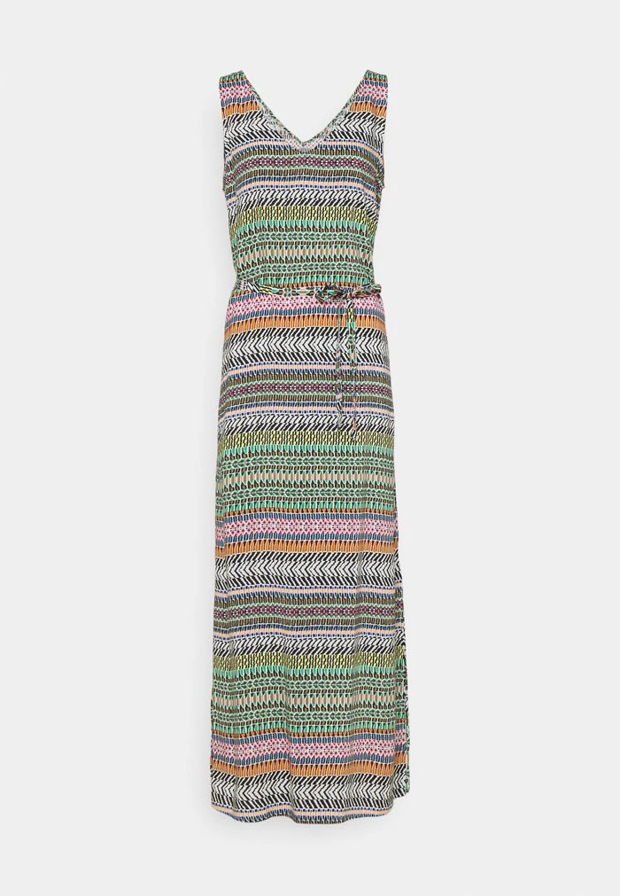 JDYSTAAR LIFE DRESS - Robe Longue - Cloud Dancer/multicolor Aztec 6 JDYSTAAR LIFE DRESS - Robe Longue - Cloud Dancer/multicolor Aztec – Image 4