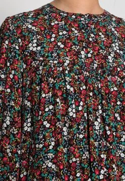 JDY MUNTE LONG - Robe De Jour - Black Vibrant Multicolor -Promos JDY Boutique b90e2f53b70e4547b0d49f9780bda52e