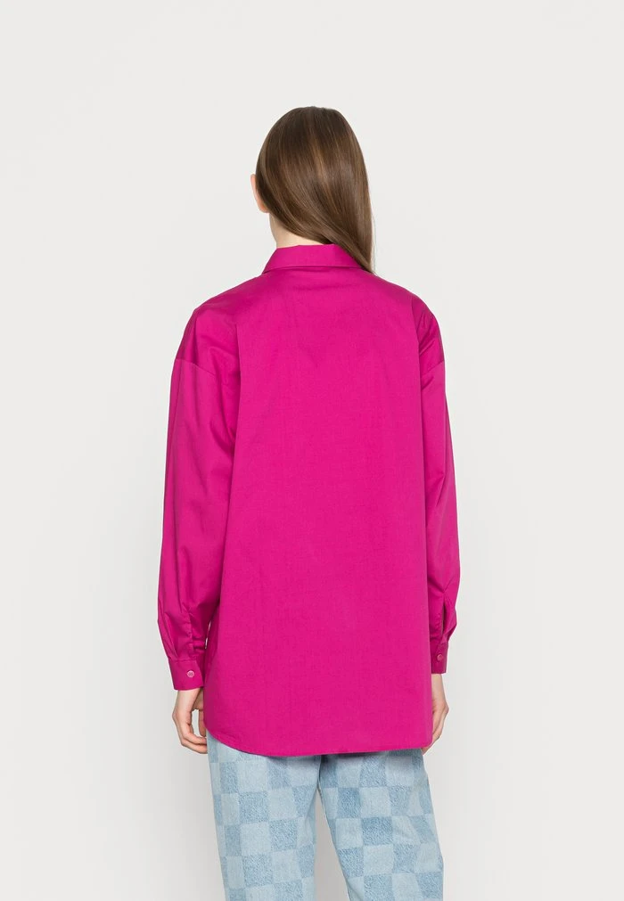 JDY MOLLY SOLID OVERSIZE SHIRT - Chemisier - Festival Fuchsia 5 JDY MOLLY SOLID OVERSIZE SHIRT - Chemisier - Festival Fuchsia – Image 3