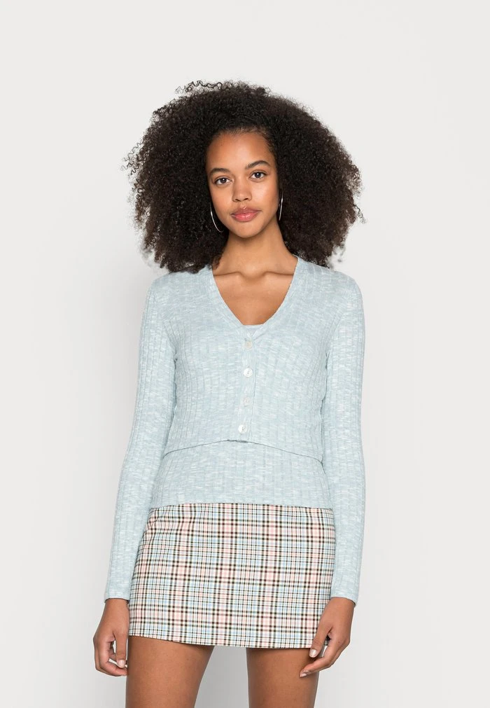 JDYMELISA SHORT CARDIGAN 2 In 1 - Débardeur - Tourmaline Melange 3 JDYMELISA SHORT CARDIGAN 2 In 1 - Débardeur - Tourmaline Melange