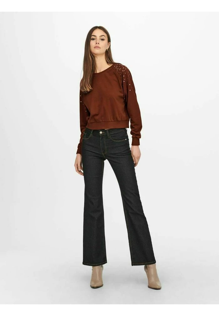 JDY Sweatshirt - Brown 4 JDY Sweatshirt - Brown – Image 2