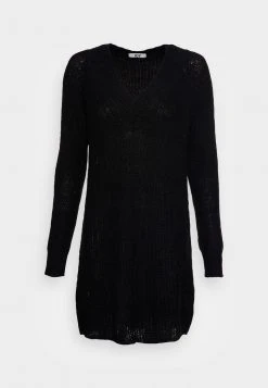 JDYWENDY V NECK DRESS - Robe Pull - Black 10 JDYWENDY V NECK DRESS - Robe Pull - Black -Promos JDY Boutique bb9aff8d1d9a4b149c5e1d0b45166a36