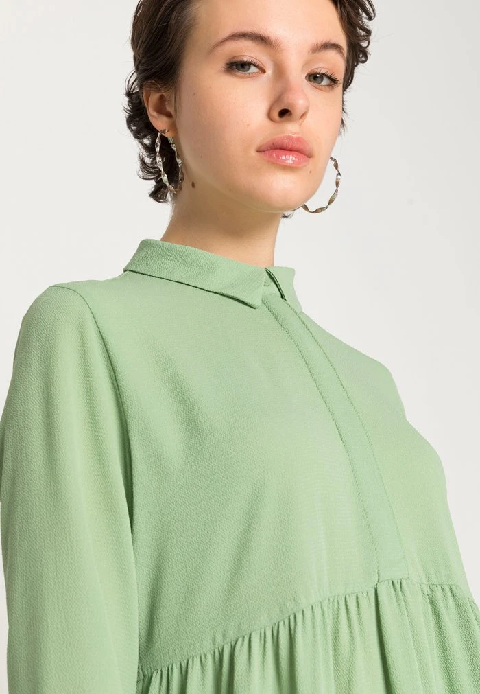 JDYPIPER DRESS - Robe Chemise - Basil 7 JDYPIPER DRESS - Robe Chemise - Basil – Image 5