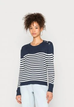 JDY STRIPE PULLOVER - Pullover - Black Iris