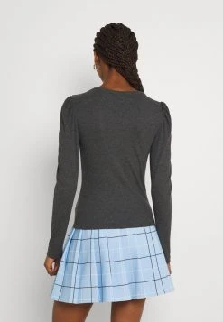 JDYCEREN PUFF SLEEVE - T-shirt à Manches Longues - Mottled Dark Grey -Promos JDY Boutique be2dc94ff404472fb7dff5c266231c9e