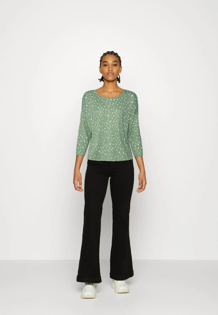 JDYTONSY SLEEVE - T-shirt à Manches Longues - Basil 4 JDYTONSY SLEEVE - T-shirt à Manches Longues - Basil – Image 2