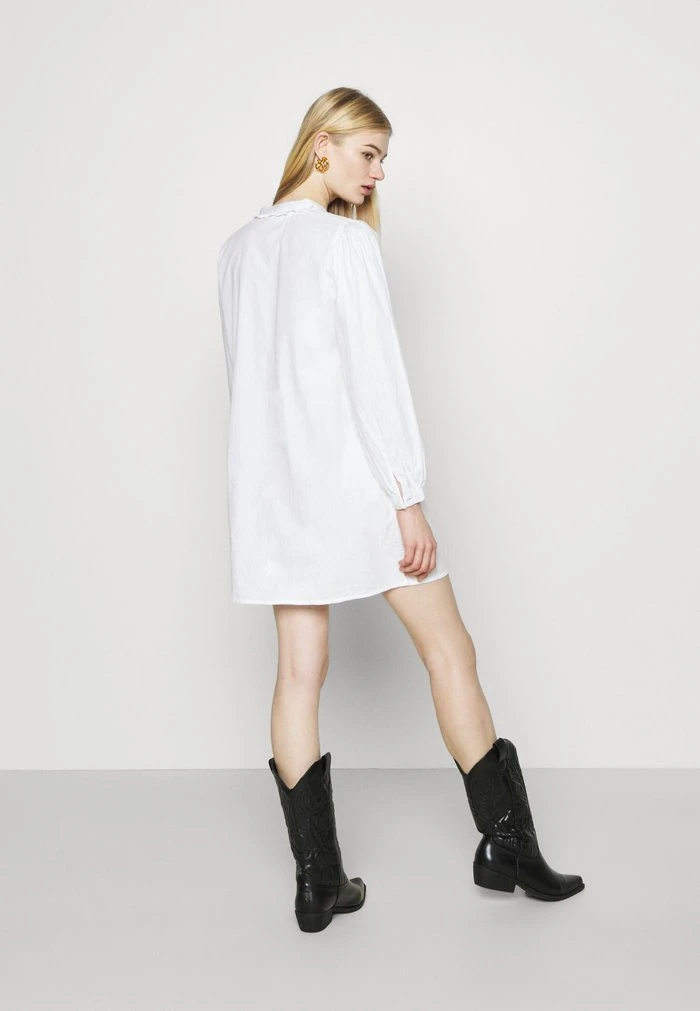 JDYMUMBAI LIFE - Robe Chemise - White 5 JDYMUMBAI LIFE - Robe Chemise - White – Image 3