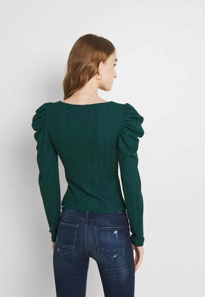 JDYANNA PUFF SLEEVE - T-shirt à Manches Longues - Ponderosa Pine 5 JDYANNA PUFF SLEEVE - T-shirt à Manches Longues - Ponderosa Pine – Image 3