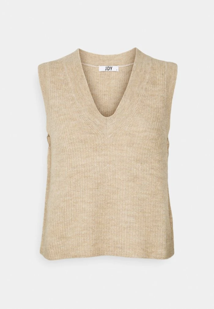 JDY Pullover - Oatmeal 6 JDY Pullover - Oatmeal – Image 4