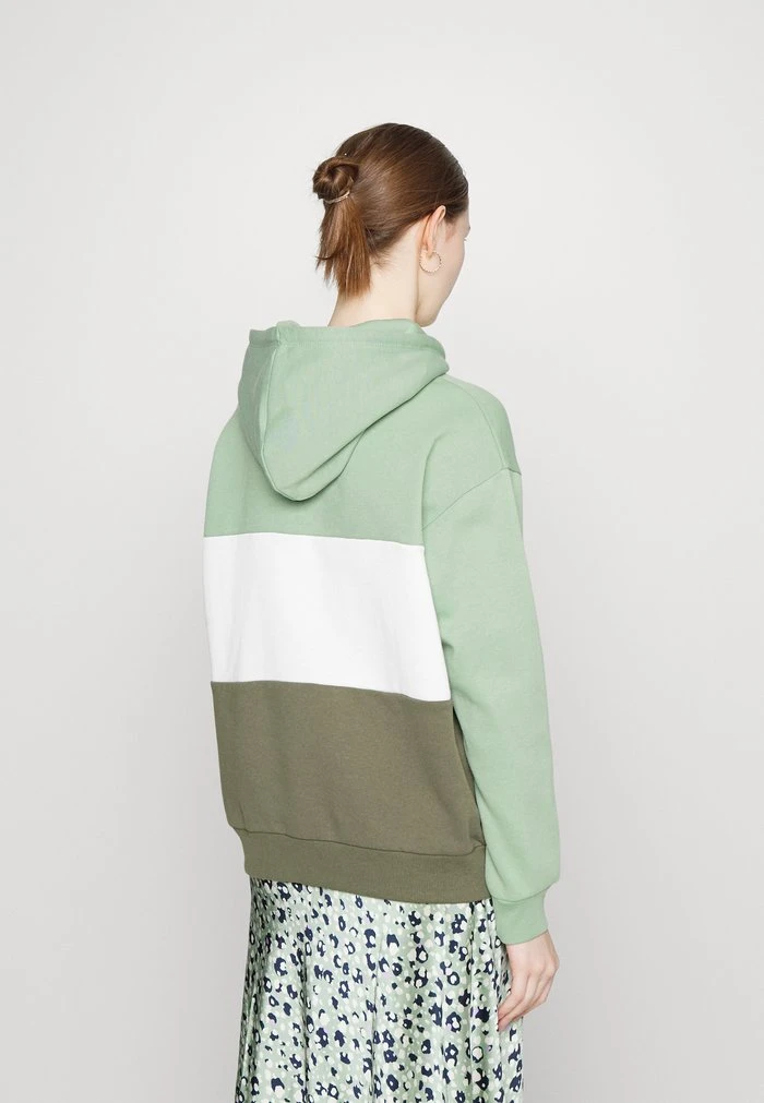 JDYLINE LIFE BLOCK HOOD - Sweatshirt - Basil 5 JDYLINE LIFE BLOCK HOOD - Sweatshirt - Basil – Image 3