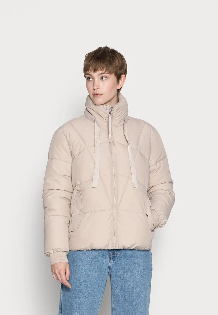 JDYDAKOTA SHORT PADDED JACKET - Veste D'hiver - Simply Taupe 3 JDYDAKOTA SHORT PADDED JACKET - Veste D'hiver - Simply Taupe