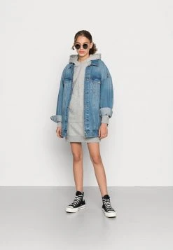 JDYPARIS LIFE HOOD DRESS - Robe De Jour - Light Grey Melange -Promos JDY Boutique c428d90b102b44dca641be7de53ccdae