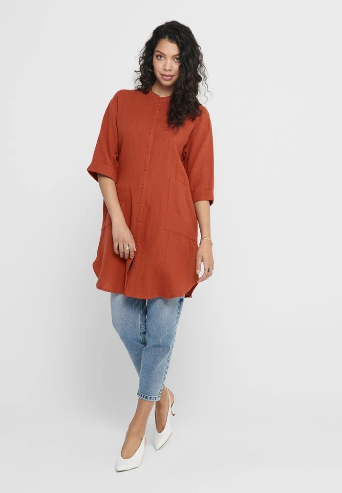JDY Chemisier - Red Ochre 4 JDY Chemisier - Red Ochre – Image 2