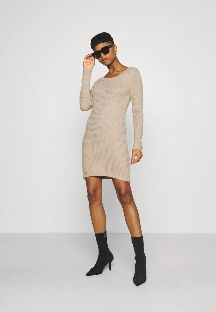 JDYALICE DRESS - Robe Pull - Simply Taupe 4 JDYALICE DRESS - Robe Pull - Simply Taupe – Image 2