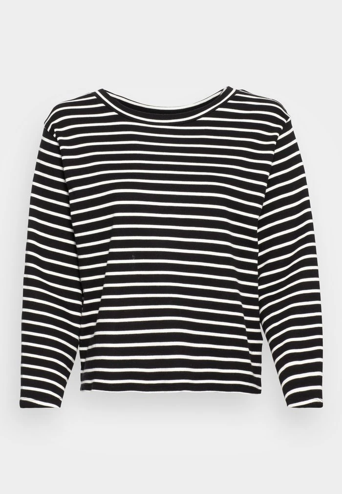 JDYMAGGIE - T-shirt à Manches Longues - Black/antique White 6 JDYMAGGIE - T-shirt à Manches Longues - Black/antique White – Image 4