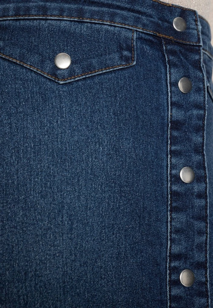 JDYNEWSANNA LIFE LONG SKIRT - Jupe En Jean - Dark Blue Denim 7 JDYNEWSANNA LIFE LONG SKIRT - Jupe En Jean - Dark Blue Denim – Image 5