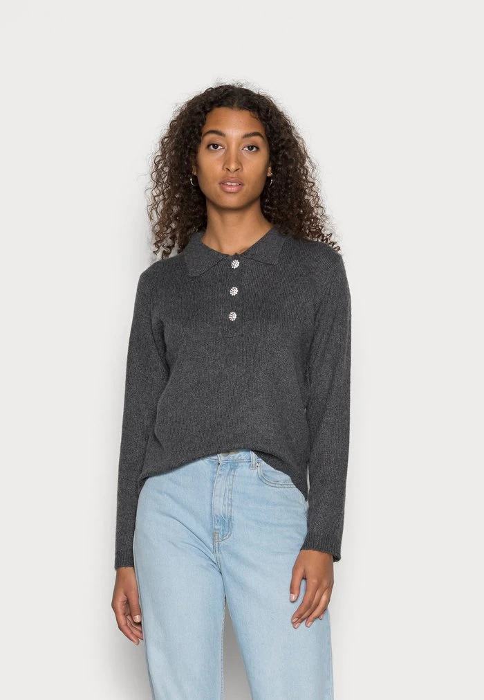 JDYRUE RAYA - Pullover - Dark Grey Melange 3 JDYRUE RAYA - Pullover - Dark Grey Melange