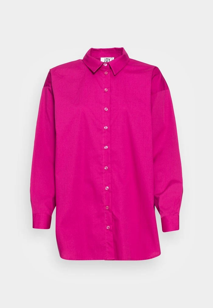 JDY MOLLY SOLID OVERSIZE SHIRT - Chemisier - Festival Fuchsia 6 JDY MOLLY SOLID OVERSIZE SHIRT - Chemisier - Festival Fuchsia – Image 4