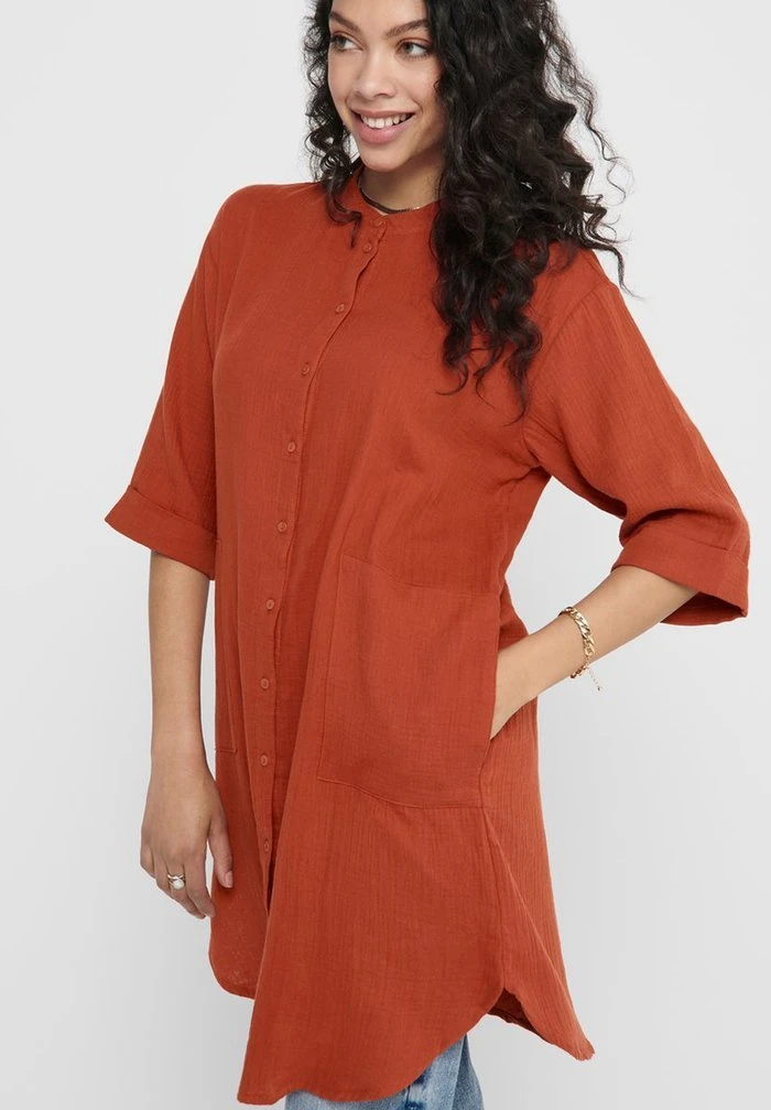 JDY Chemisier - Red Ochre 6 JDY Chemisier - Red Ochre – Image 4