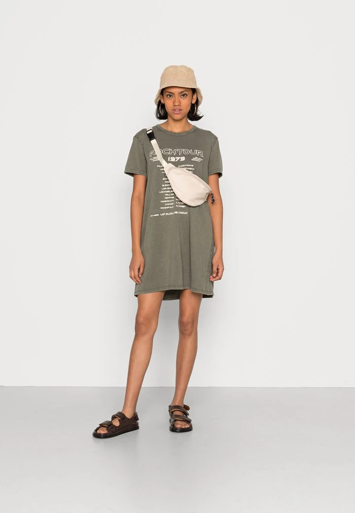 JDYELINA LIFE PRINT DRESS - Robe En Jersey - Kalamata 4 JDYELINA LIFE PRINT DRESS - Robe En Jersey - Kalamata – Image 2